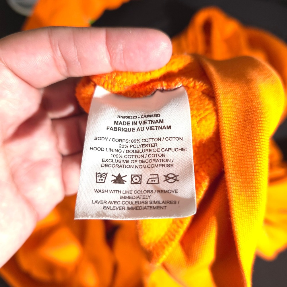 Nike WNBA Hoodie Mens XXL Orange Graphic Pullover Fleece DR9596-820 Long Sleeve - Picture 7 of 9